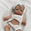 10 Inch Realistic Silicone Baby Doll Boy Full Body Lifelike Mini Reborn Baby for Kids