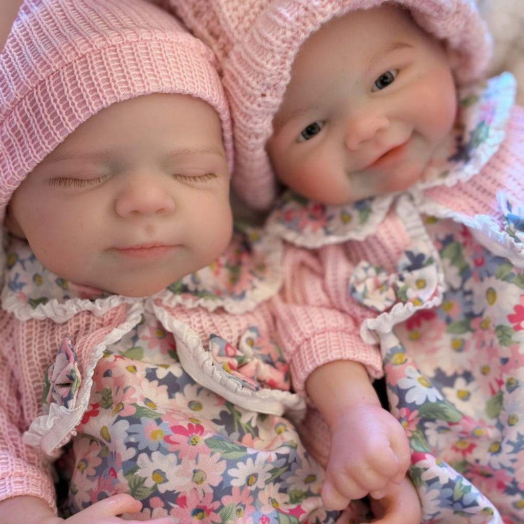 13 Inch Silicone Baby Doll Boy Real Life Lifelike Full Body Reborn Doll with Clothing Set