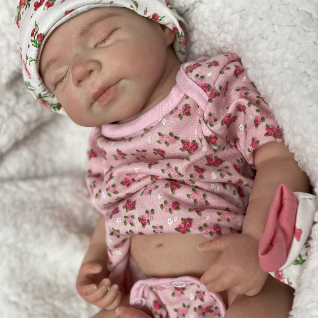 18 Inch Lifelike Silicone Reborn Baby Doll Handmade Realistic Full Body Baby for Kids