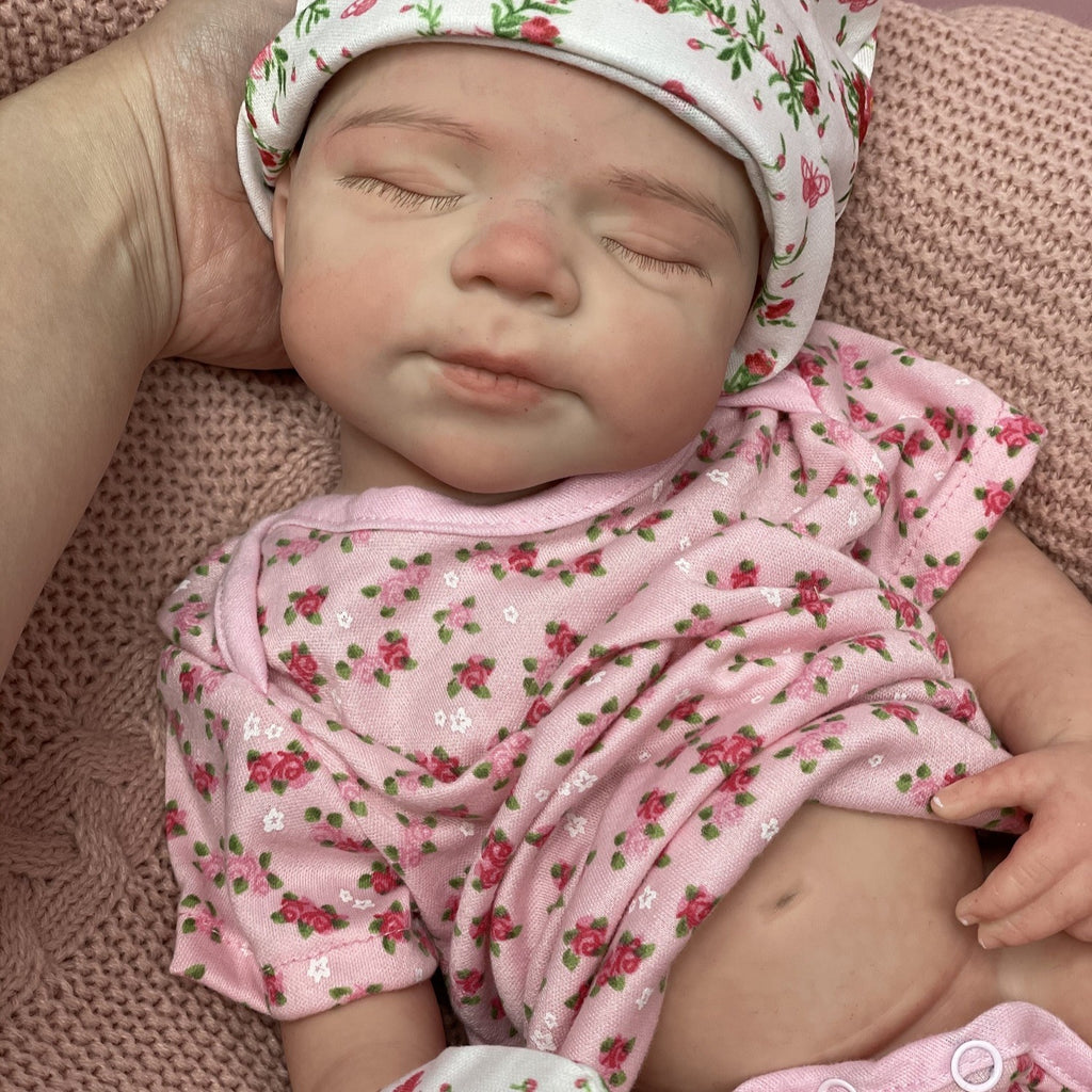 18 Inch Lifelike Silicone Reborn Baby Doll Handmade Realistic Full Body Baby for Kids