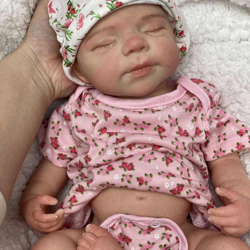18 Inch Lifelike Silicone Reborn Baby Doll Handmade Realistic Full Body Baby for Kids