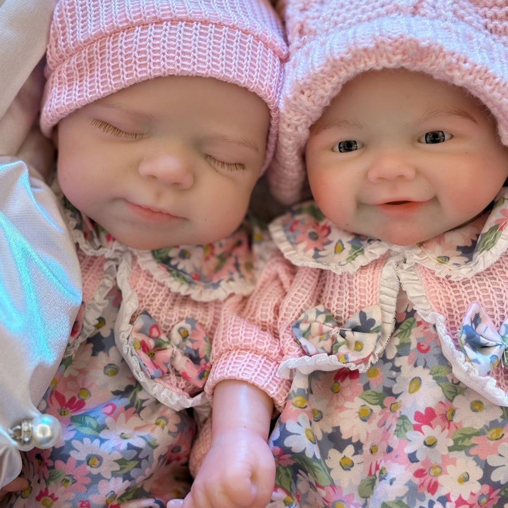 13 Inch Lifelike Silicone Baby Doll Boy Realistic Full Body Handmade Reborn Baby with Accessories