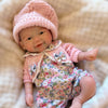 13 Inch Lifelike Silicone Baby Doll Boy Realistic Full Body Handmade Reborn Baby with Accessories